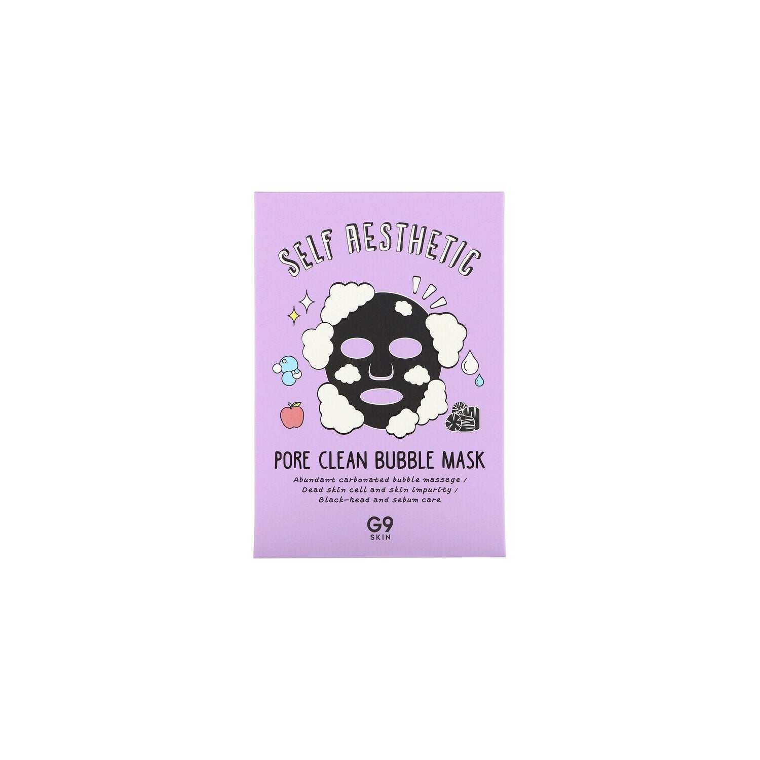 boblemaske G9SKIN SELF AESTHETIC PORE CLEAN BUBBLE MASK