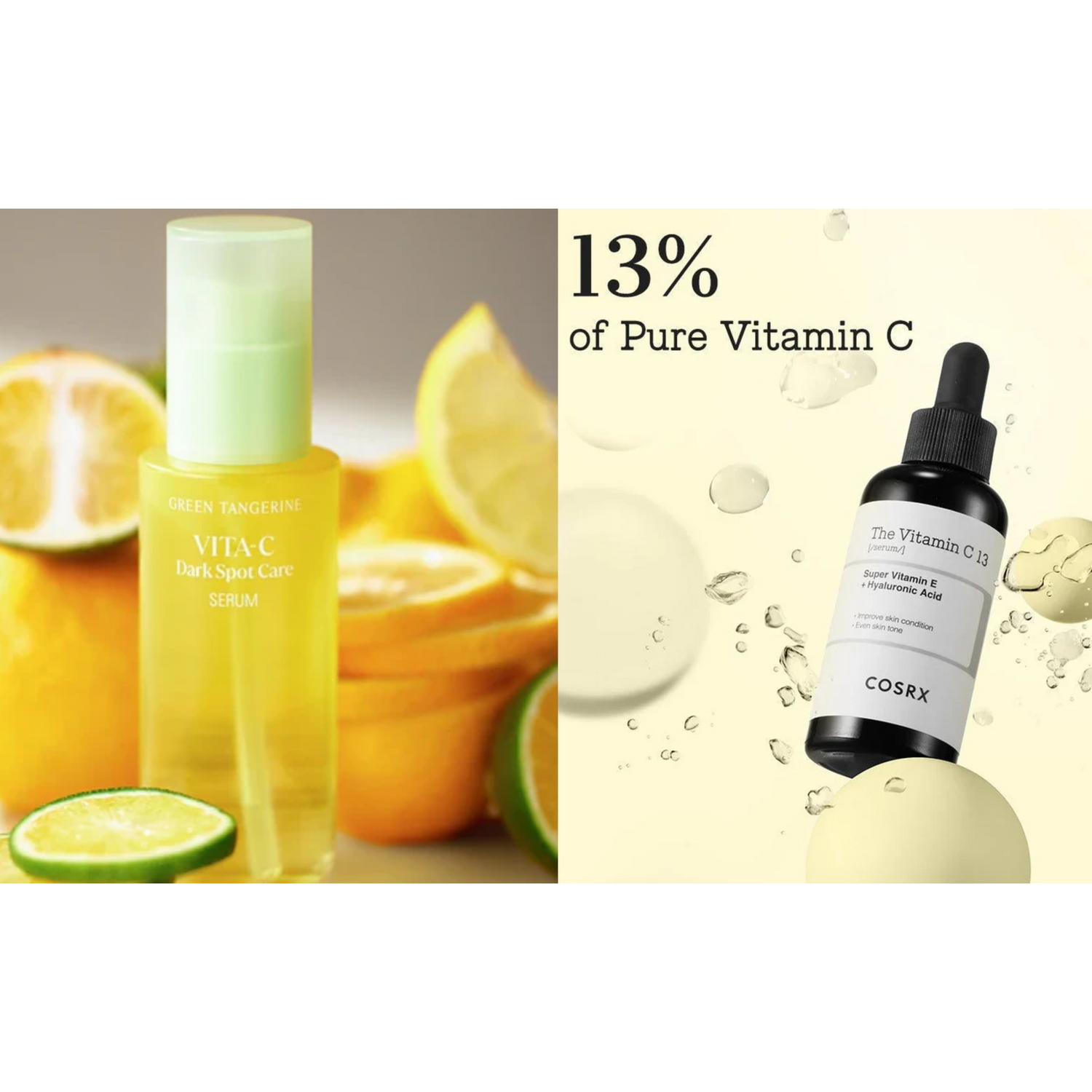 Bestselgende: Cosrx The Vitamin C 13 Serum VS Goodal Vita C Dark Spot Care Serum?