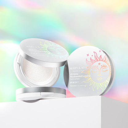Mary &amp; May Vegan Niacinamide Panthenol Sun Cushion SPF50+ PA++++