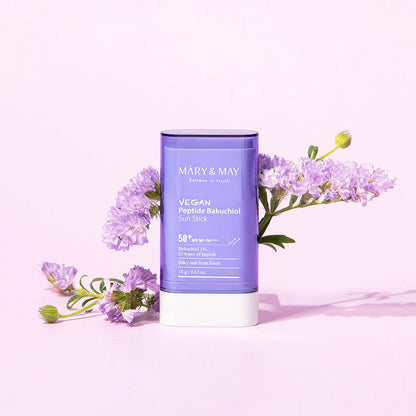 Mary &amp; May Vegan Peptide Bakuchiol Sun Stick SPF50+ PA++++