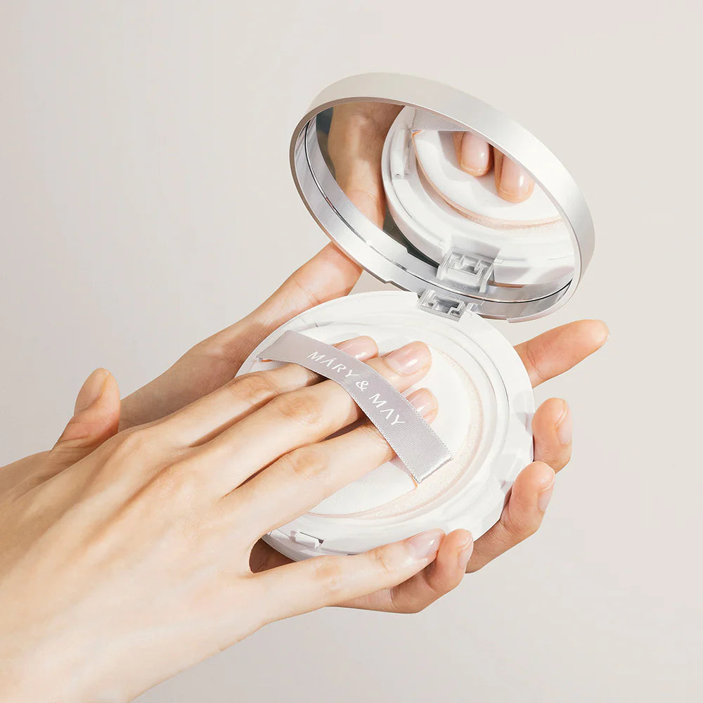 Mary & May Vegan Niacinamide Panthenol Sun Cushion SPF50+ PA++++