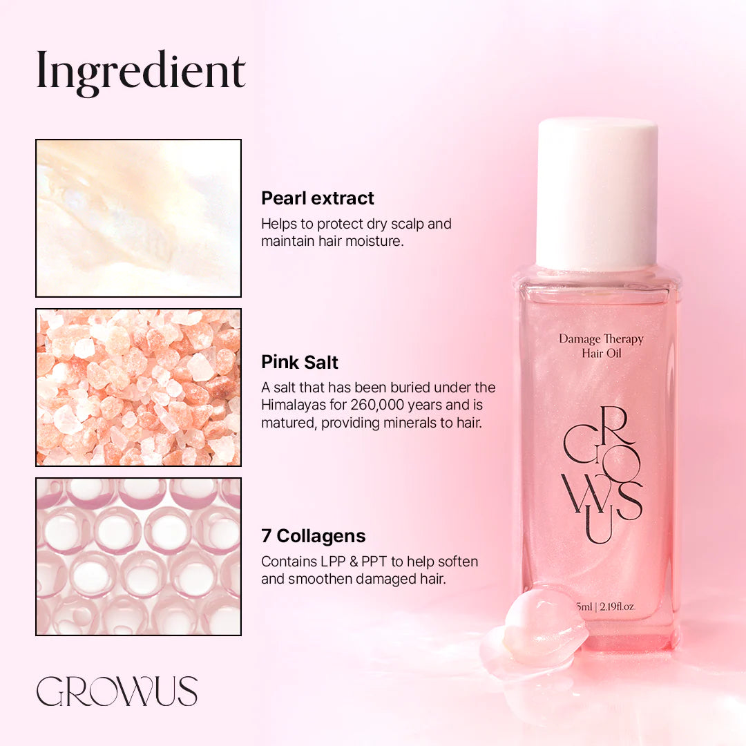 GROWUS (GB) Damage Therapy Hair Oil