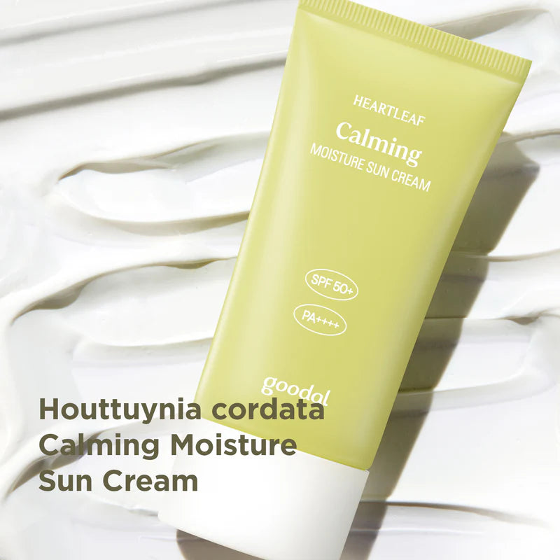 Goodal Houttuynia Cordata Calming Moisture Sun Cream SPF50+