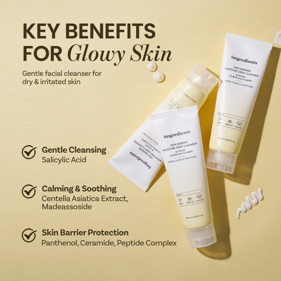Ongredients Skin Barier Moisture Deep Cleanser