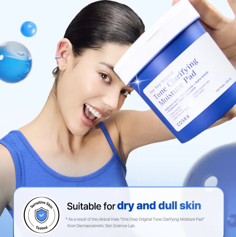 Cosrx One Step Original Tone Clarifying Moisture Pad