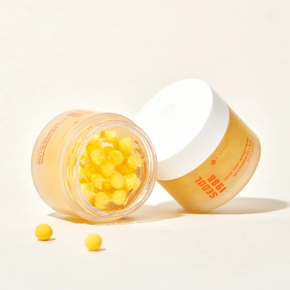 K-Secret Capsule Cream: Niacinamide 5% + Yuja