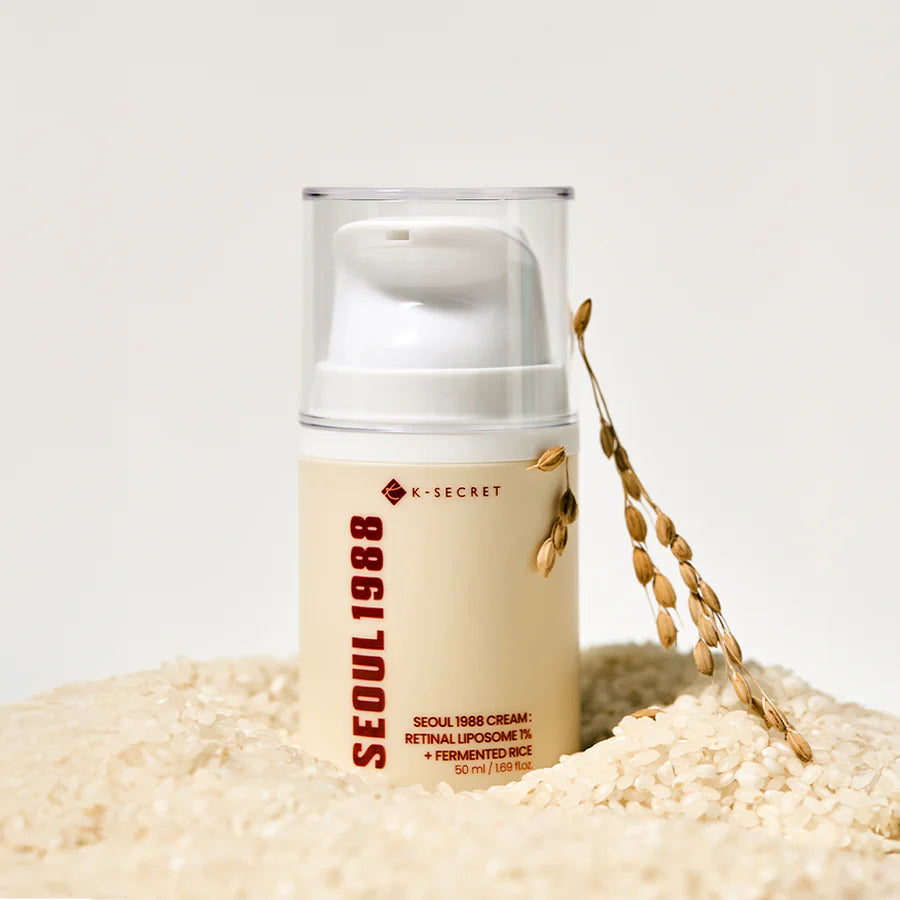 K-SECRET Cream: Retinal Liposome 1% + Fermented Rice