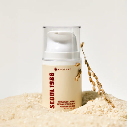 K-SECRET Cream: Retinal Liposome 1% + Fermented Rice