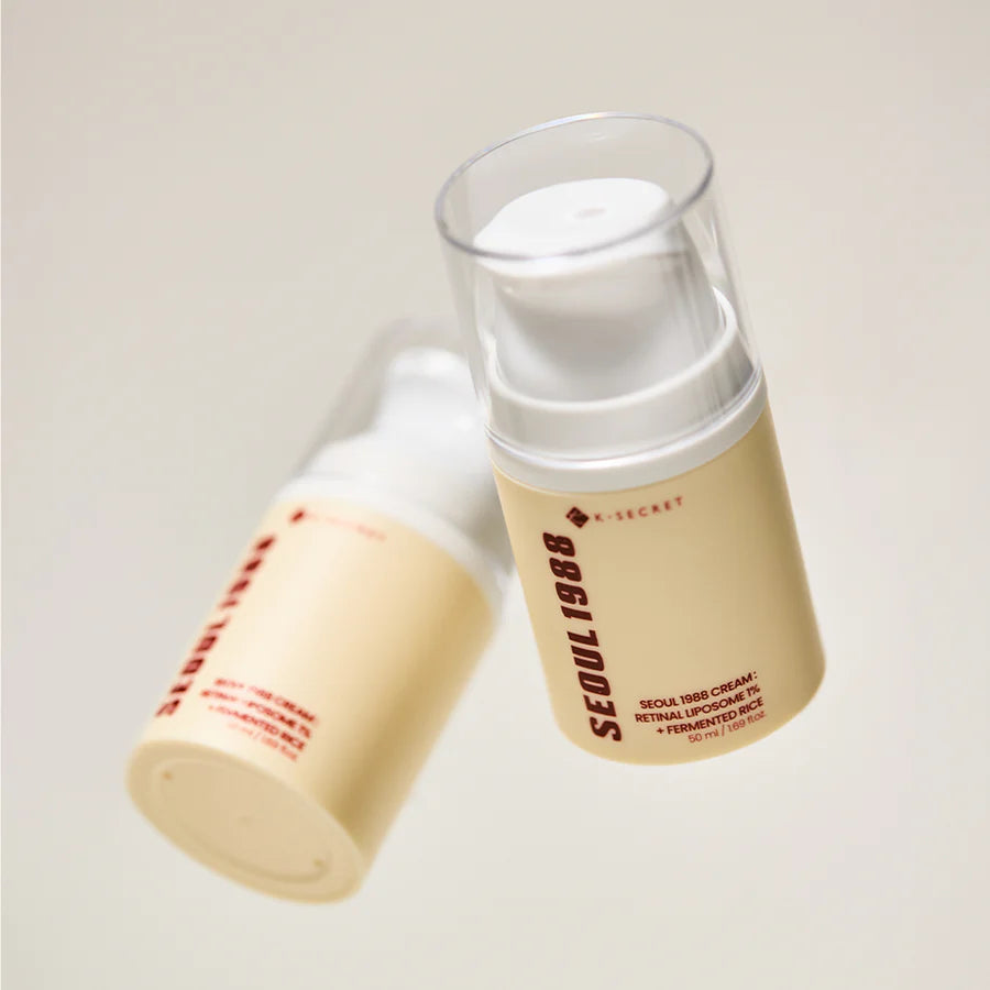 K-SECRET Cream: Retinal Liposome 1% + Fermented Rice
