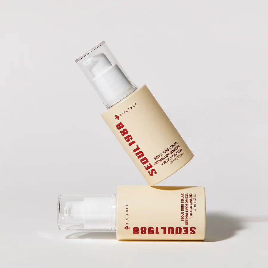 K-Secret Seoul 1988 Serum: Retinal Liposome 2% + Black Ginseng 30%