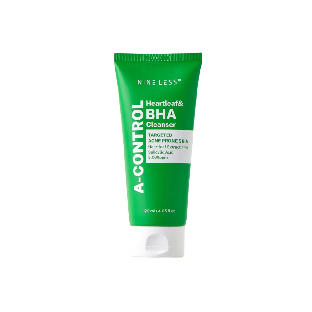 Nine Less A-Control Heartleaf &amp; BHA Cleanser