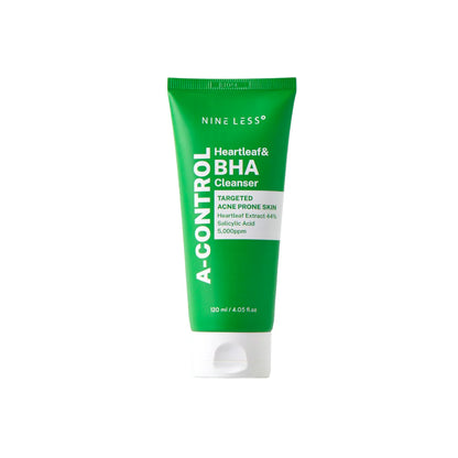 Nine Less A-Control Heartleaf &amp; BHA Cleanser