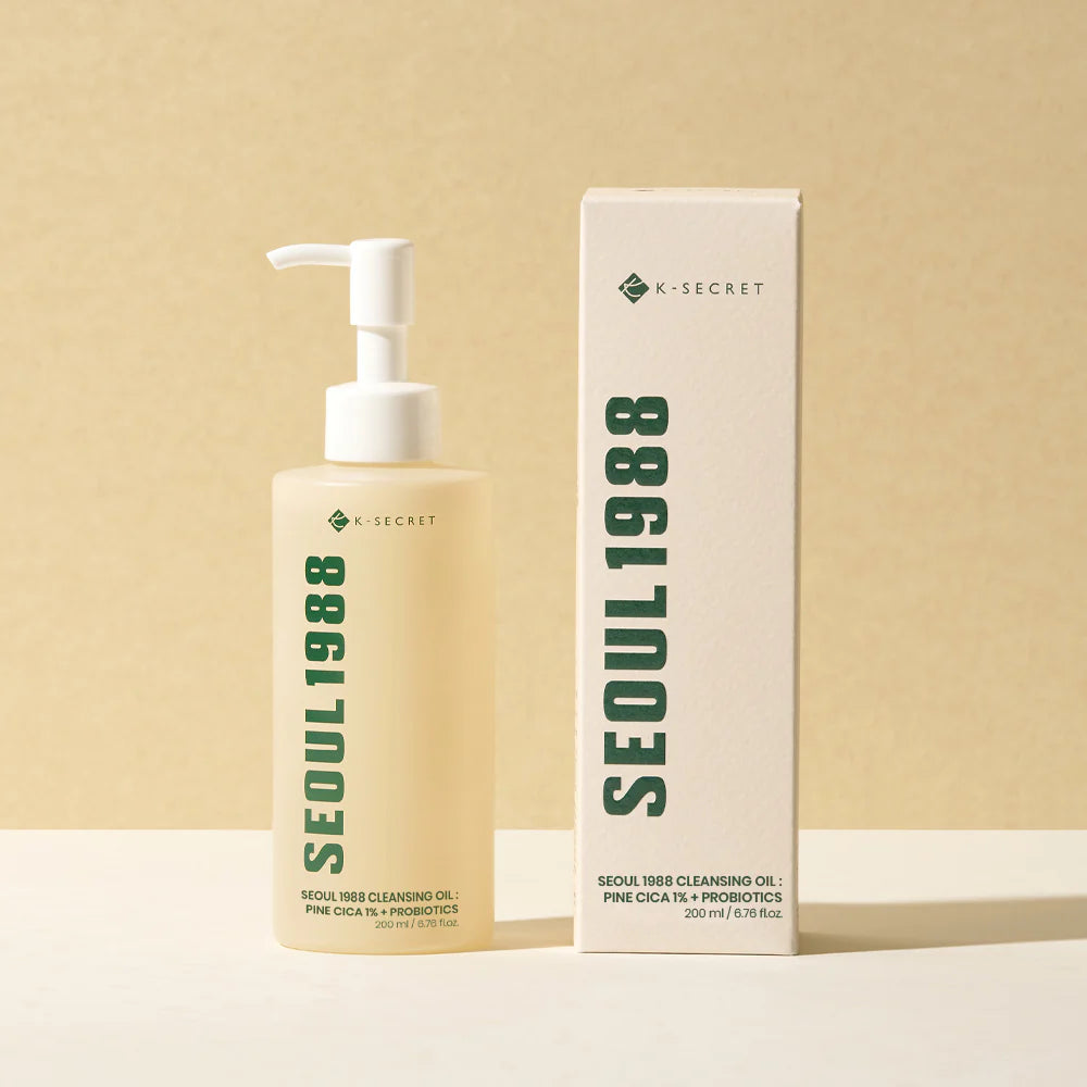 K-Secret Cleansing Oil: Pine Cica 1% + Probiotics
