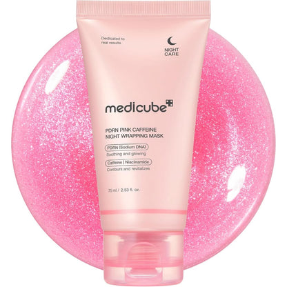 Medicube PDRN Pink Caffeine Night Wrapping