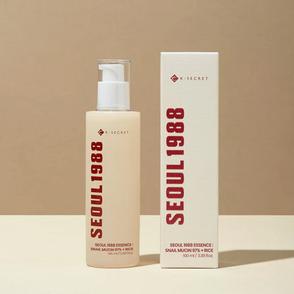 K-Secret Seoul 1988 Essence Snail mucin 97% + Rice 100ml