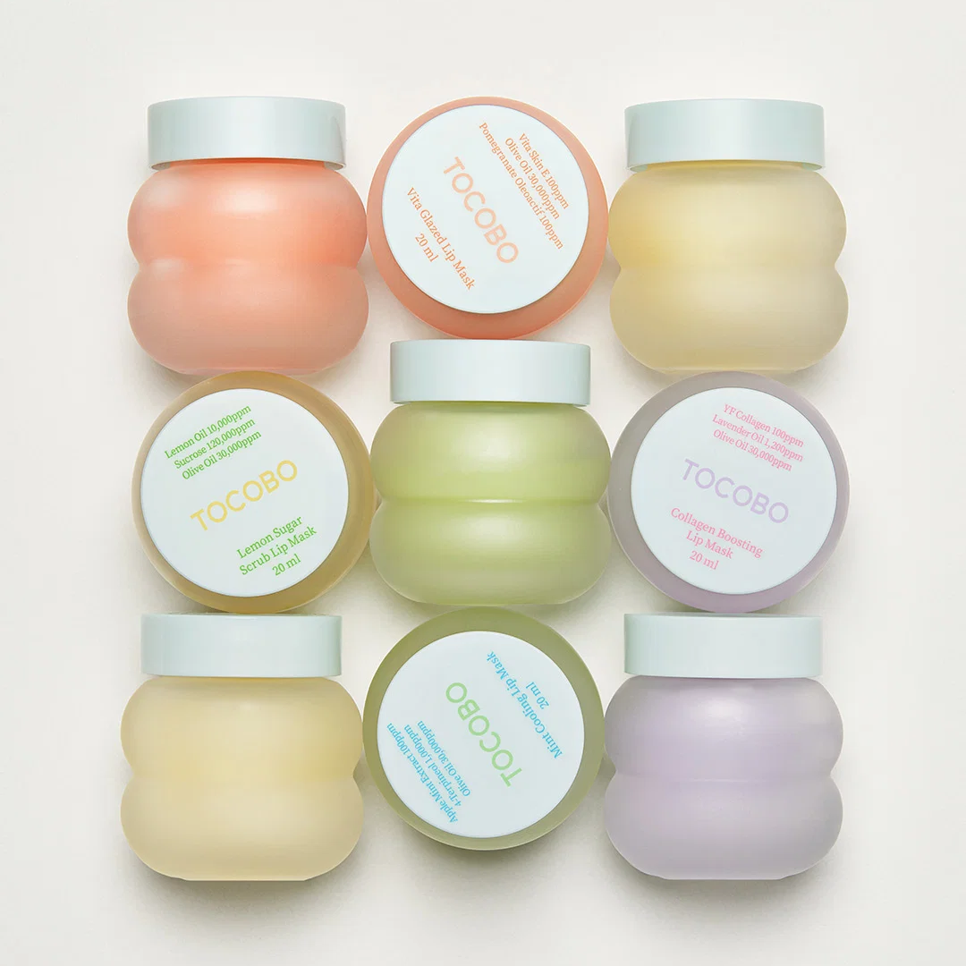 Tocobo Lemon Sugar Scrub Lip Mask