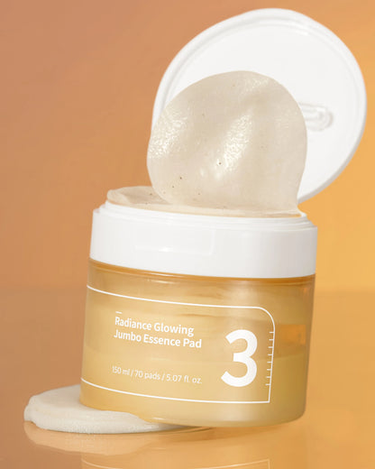 Numbuzin No.3 Radiance Glowing Jumbo Essence Pad