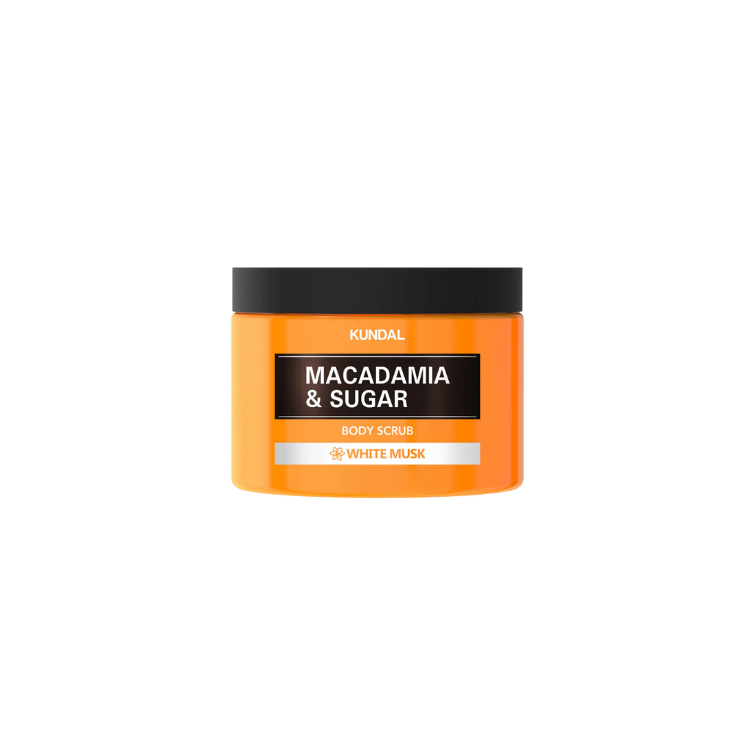 Kundal Macadamia &amp; Sugar Body Scrub White Musk 230g