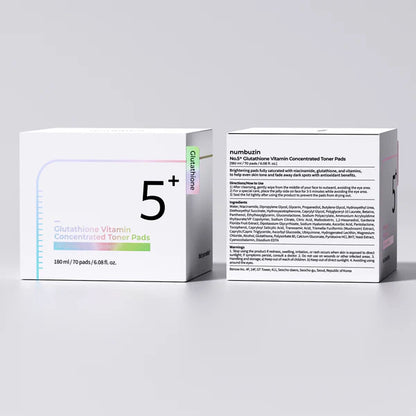 Numbuzin No.5 Vitamin-Niacinamide Concentrated Pad