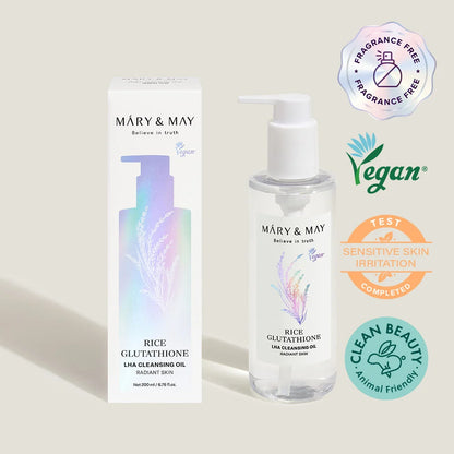 Mary&amp;May Rice Glutathione LHA Cleansing Oil