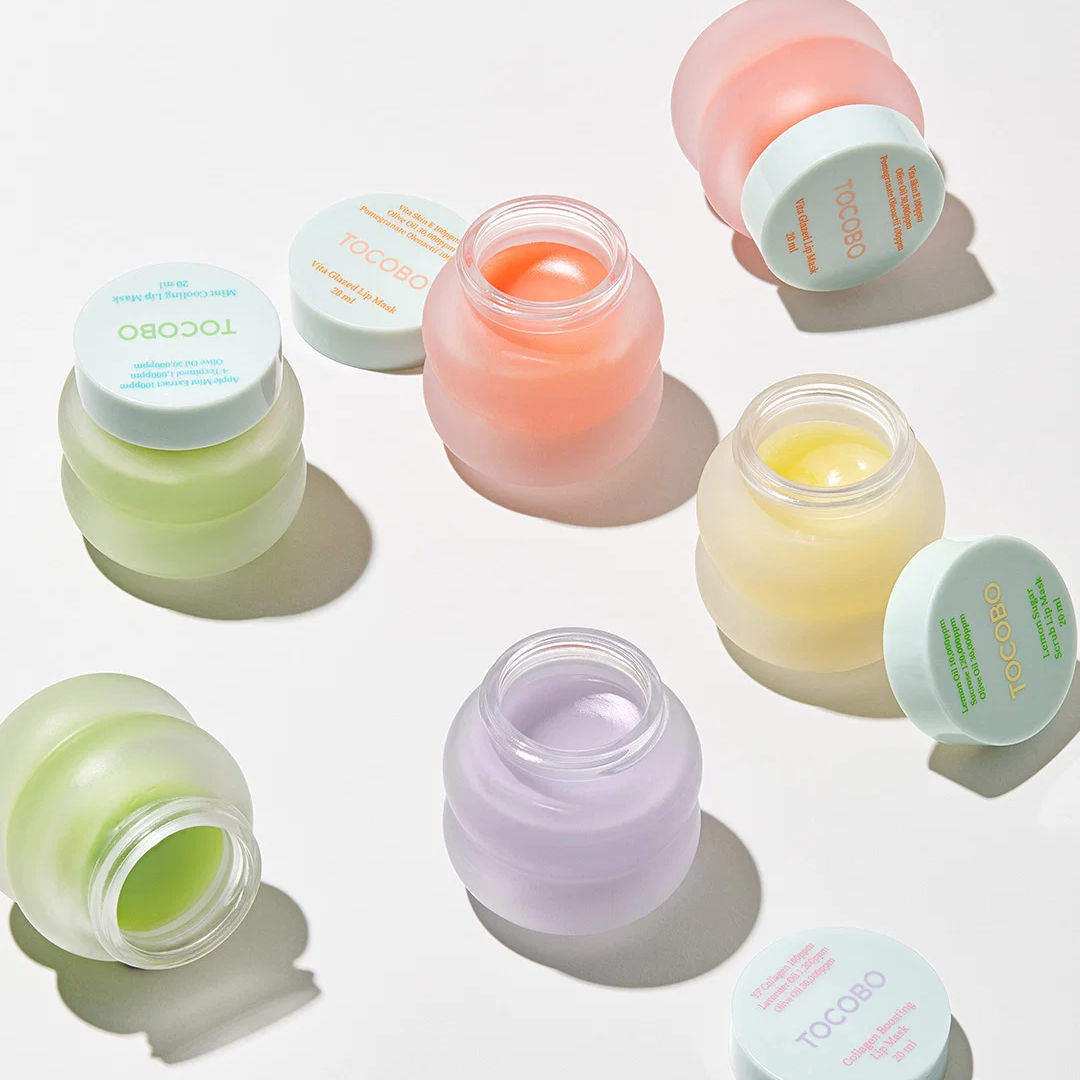 Tocobo Lemon Sugar Scrub Lip Mask