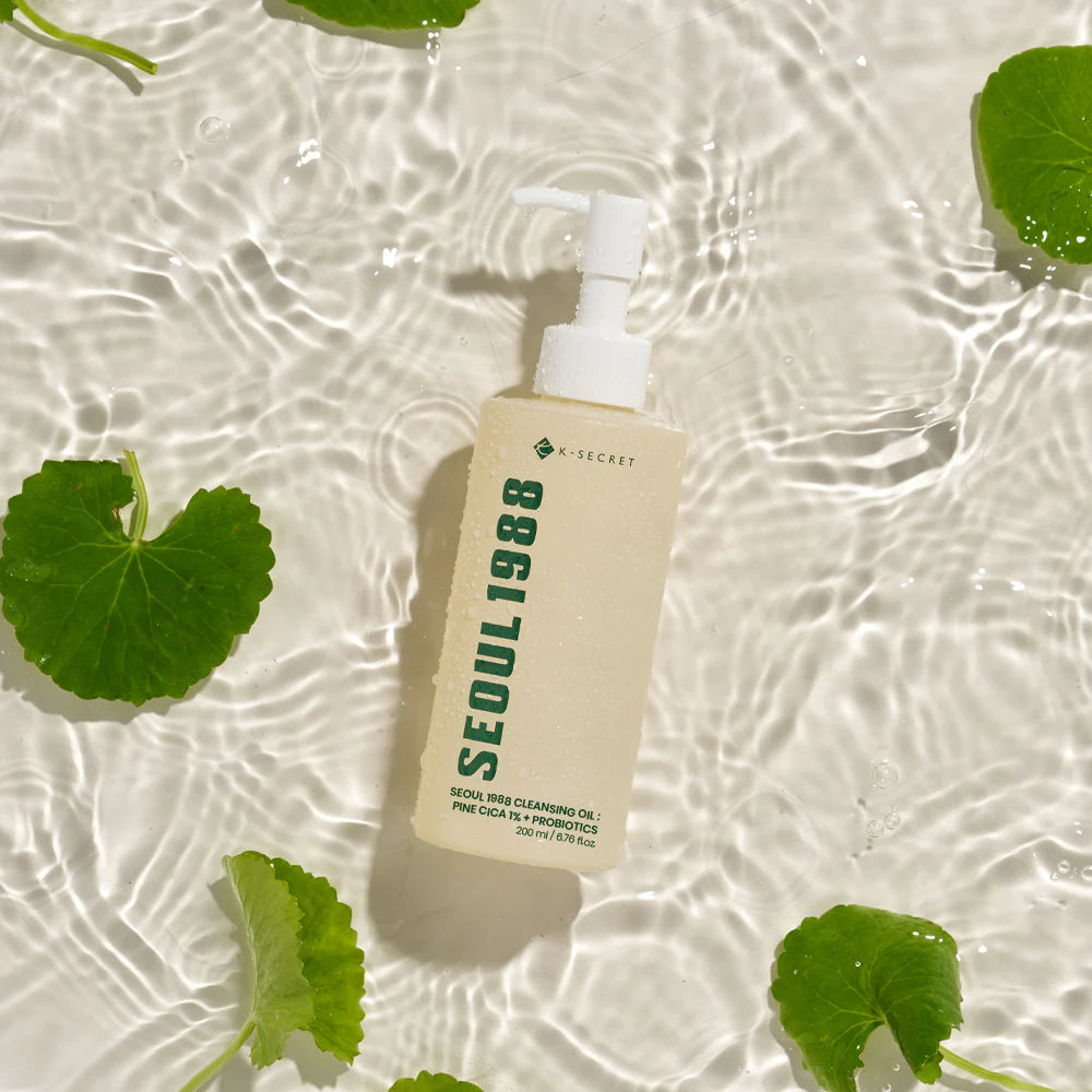 K-Secret Cleansing Oil: Pine Cica 1% + Probiotics