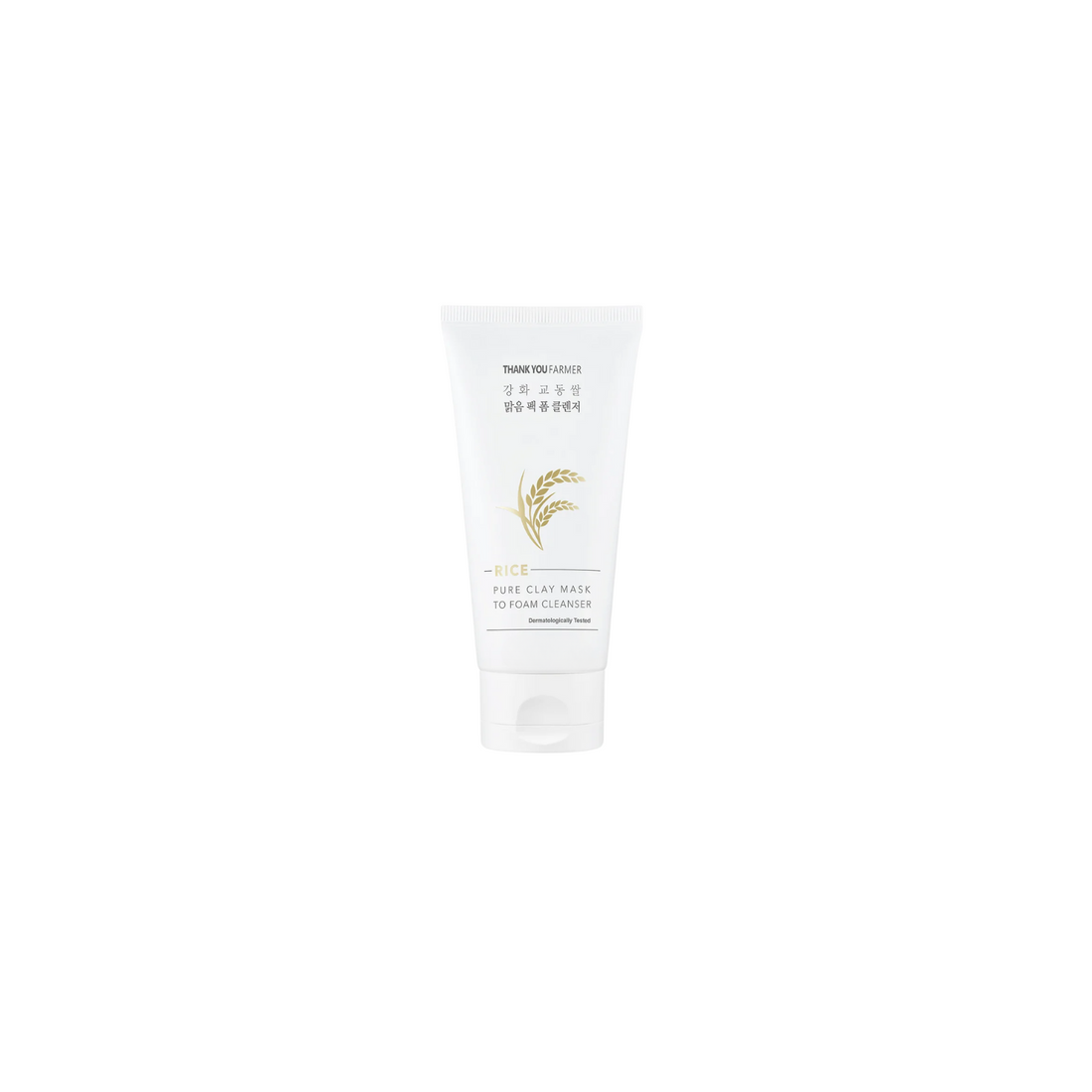 Thank You Farmer Rice Pure Clay Mask To Foam Cleanser 30 ml TGTW