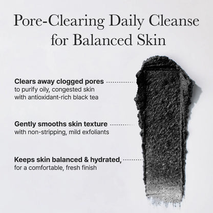 Arencia Black Tea &amp; Yuzu Rice Mochi Cleanser 120g