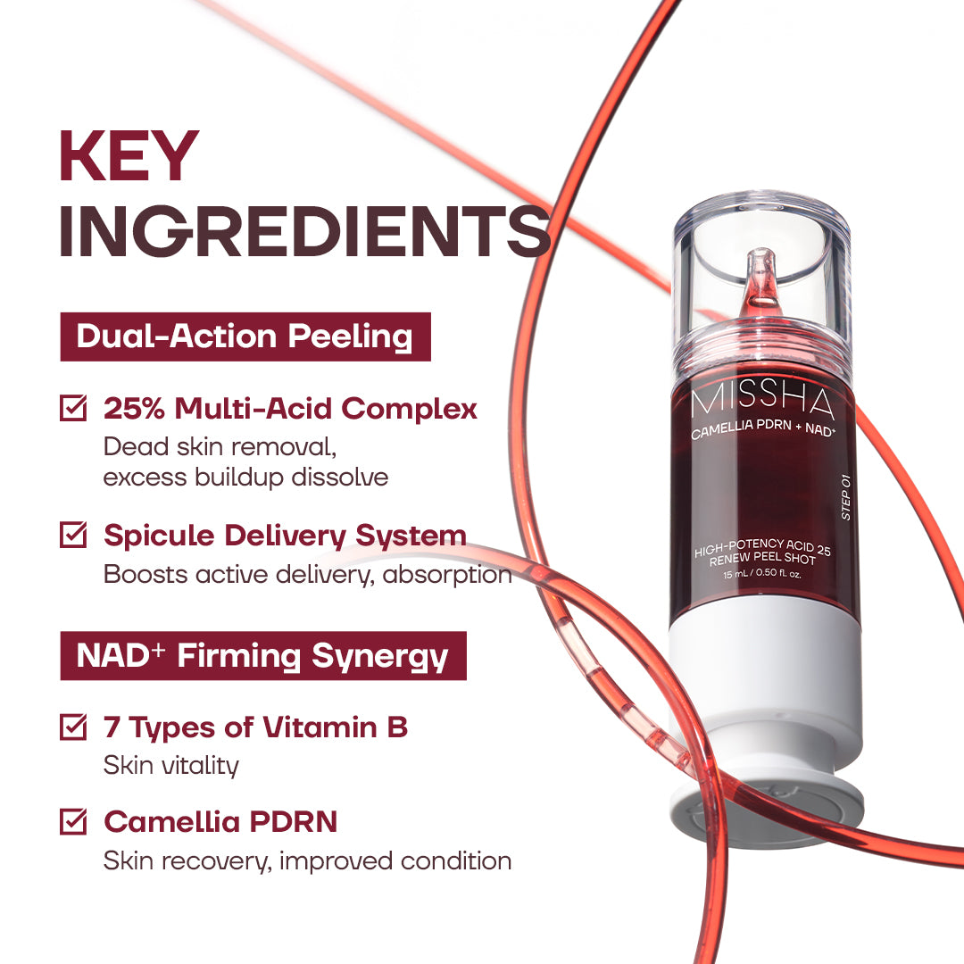 Missha PDRN NAD Renew Peel Shot