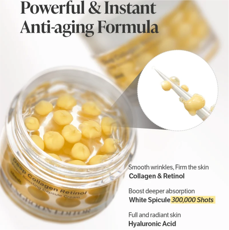 Sungboon Editor Deep Collagen Retinol Power Boosting Capsule Cream