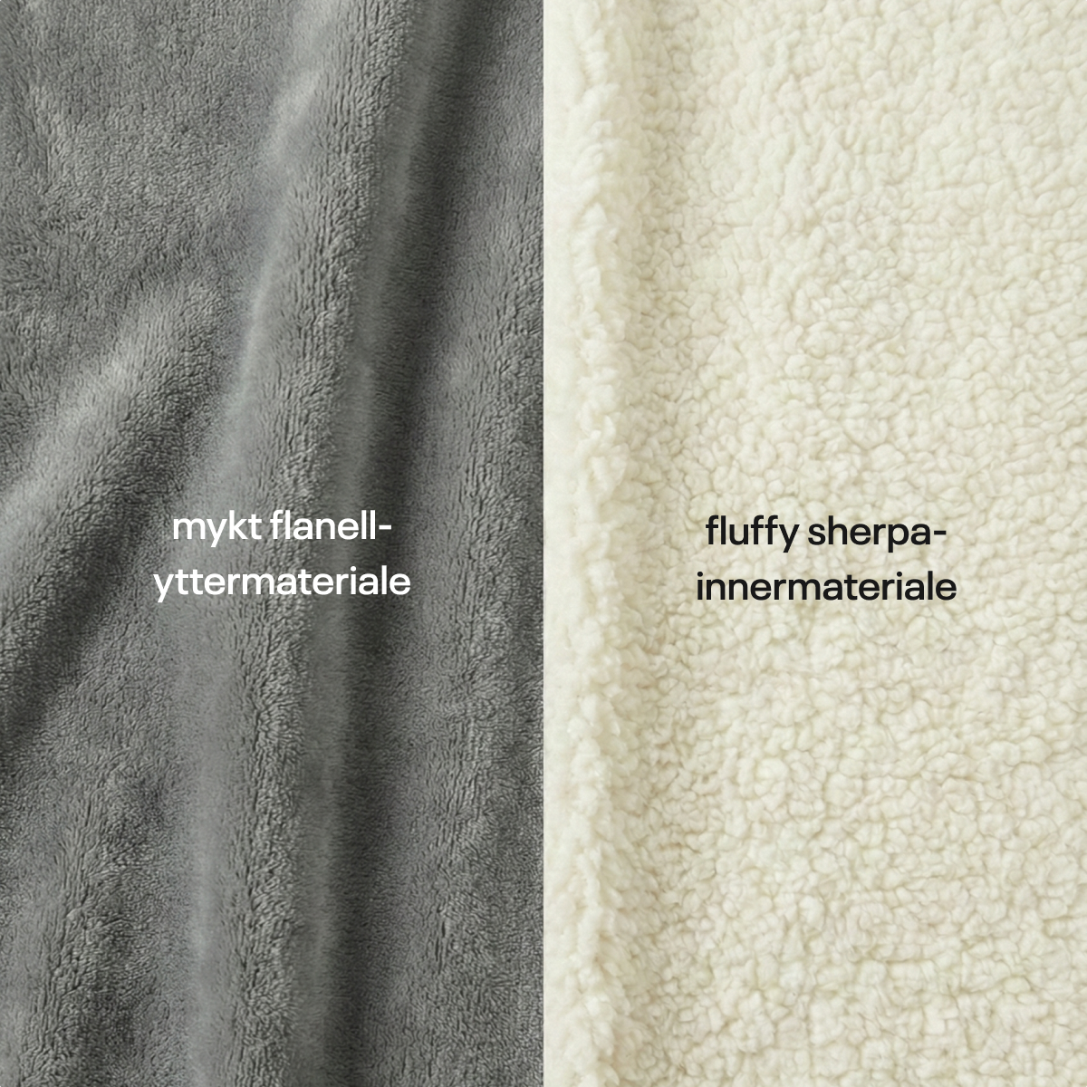 Beauty Mall Kosegenser I Flanell – Blå Med Sushimønster