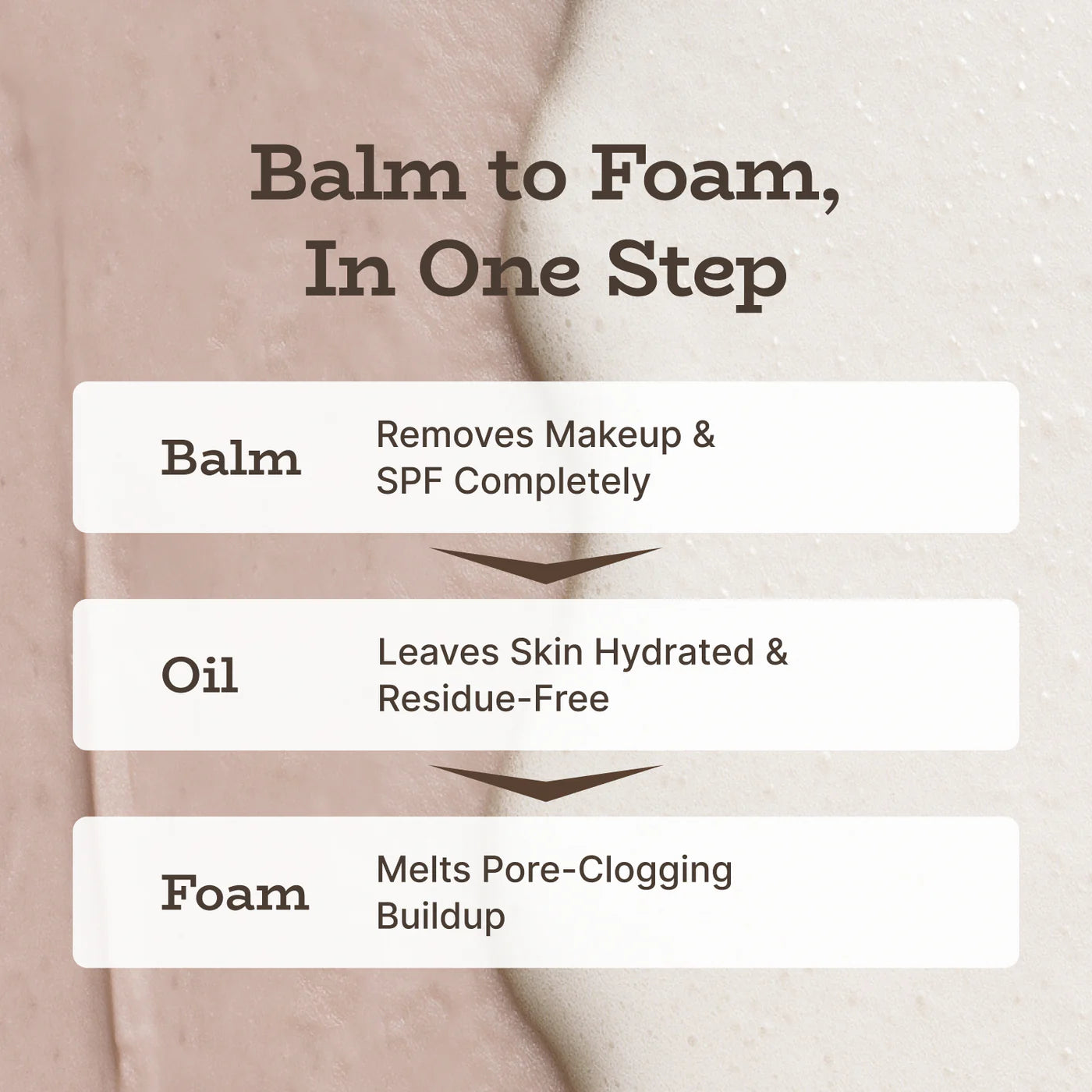 PO:DL 2X Fresh Bam Balm To Foam Cleanser