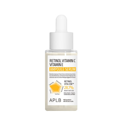 APLB Retinol Vitamin C Vitamin E Ampoule Serum