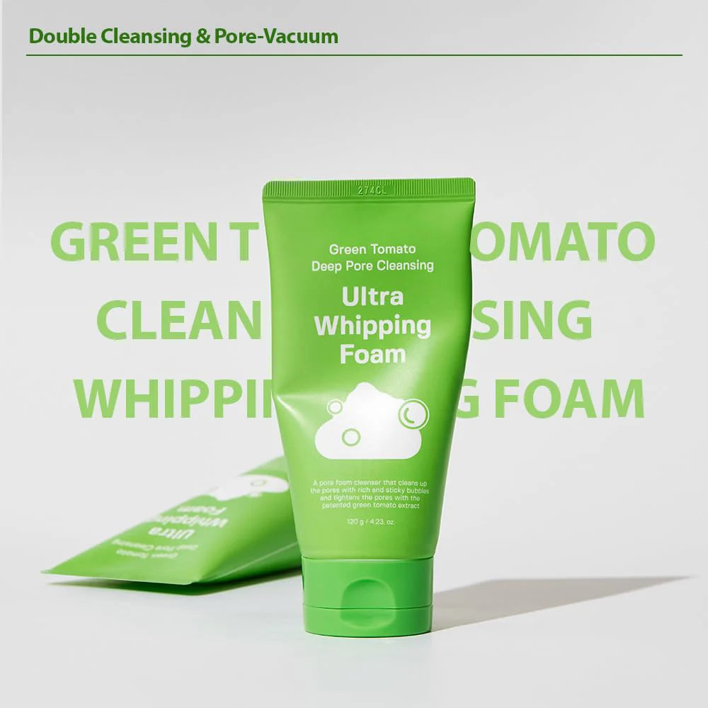 Sungboon Editor Green Tomato Deep Pore Cleansing Ultra Whipping Foam