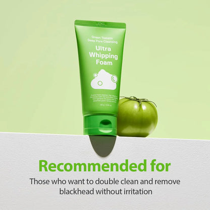 Sungboon Editor Green Tomato Deep Pore Cleansing Ultra Whipping Foam
