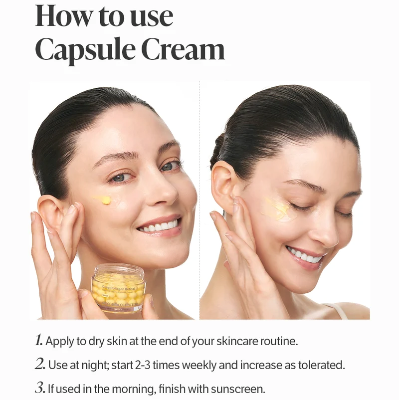 Sungboon Editor Deep Collagen Retinol Power Boosting Capsule Cream