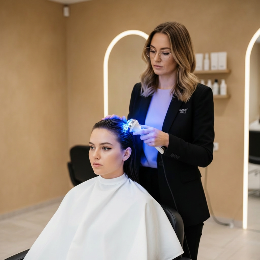 Analyse av hud eller hodebunn