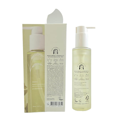 Midha Sebum Cleansing Oil With Rice Bran &amp; Tea Tree