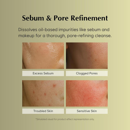 Midha Sebum Cleansing Oil With Rice Bran &amp; Tea Tree
