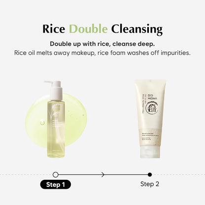 Midha Sebum Cleansing Oil With Rice Bran &amp; Tea Tree