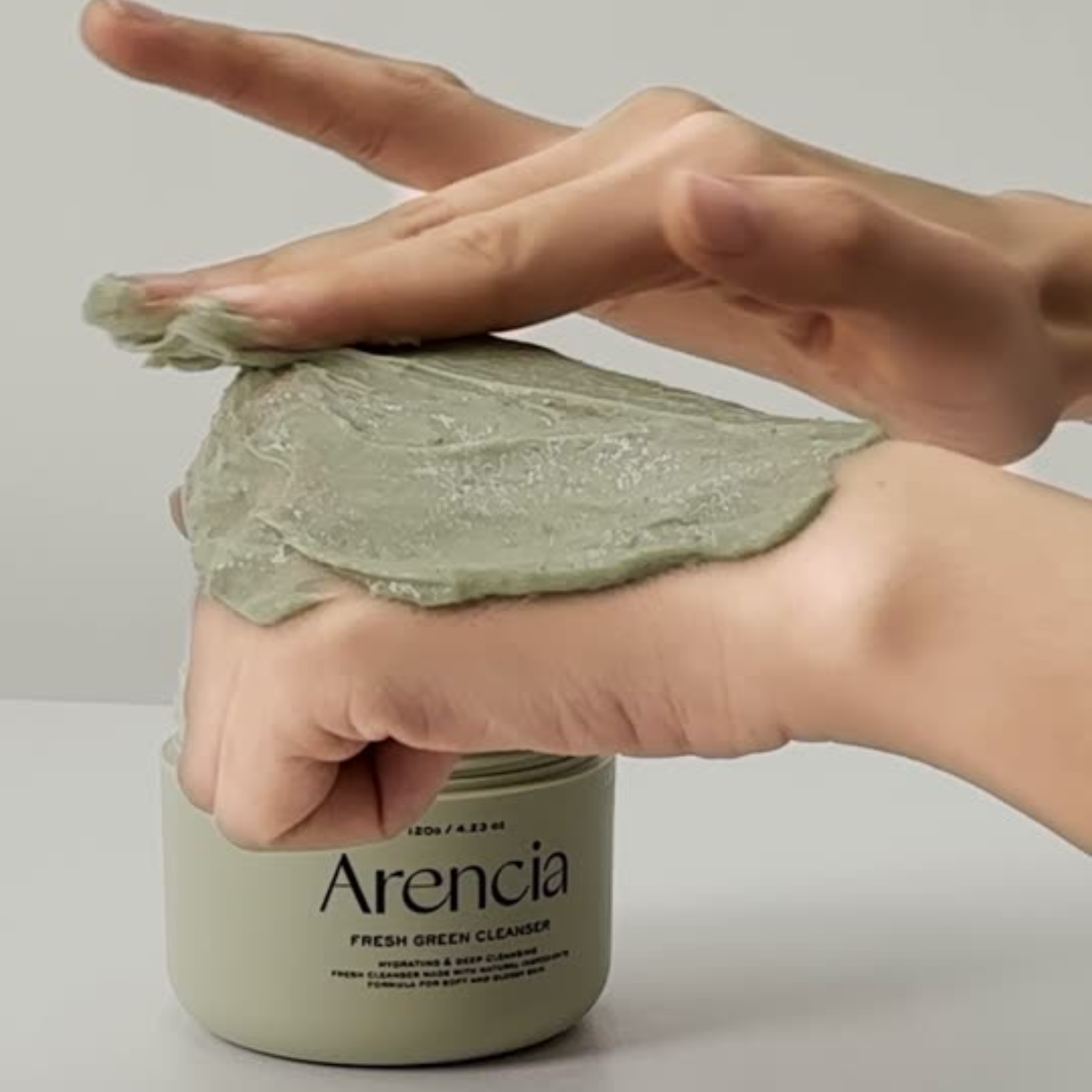 Arencia Fresh Green Rice Mochi Cleanser 120g