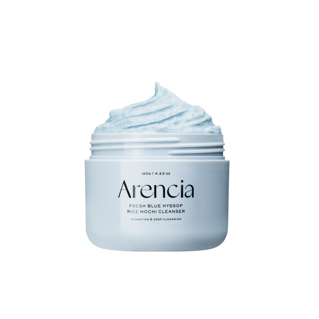Arencia Fresh Blue Hyssop Rice Mochi Cleanser 120g