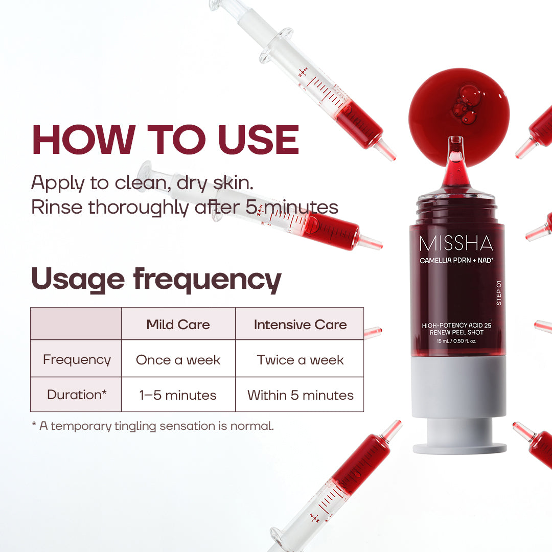 Missha PDRN NAD Renew Peel Shot