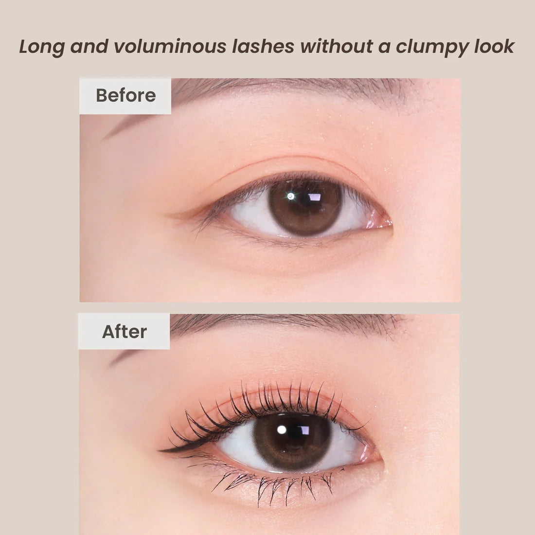 Heimish Dailism Smudge Stop Mascara Volume Brown