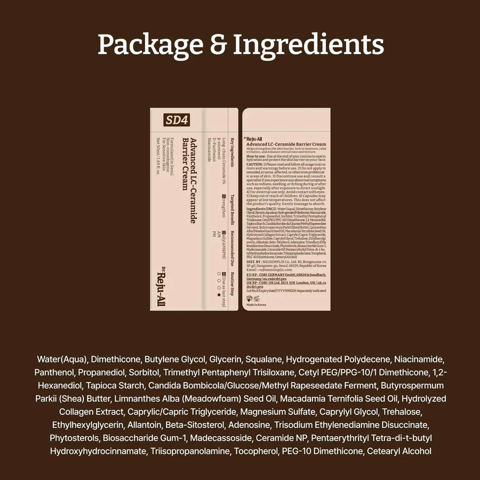 Dr. Reju-All Advanced LC-Ceramide Barrier Cream