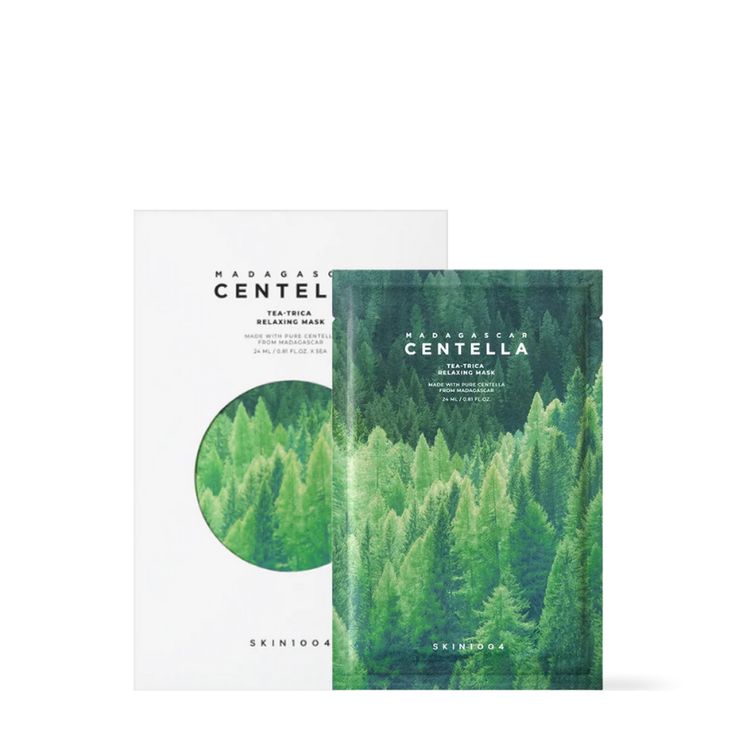 Skin1004 Madagascar Centella Tea-Trica Relaxing Mask (1ea)