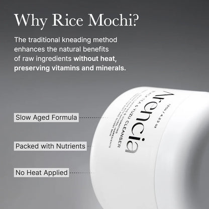 Arencia Black Tea &amp; Yuzu Rice Mochi Cleanser 120g