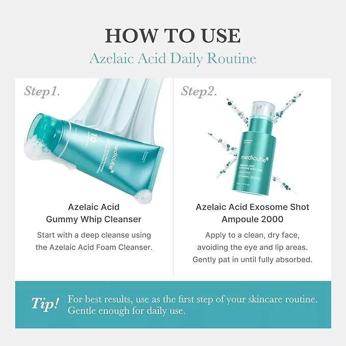 Medicube Azelaic Acid Niacinamide Deep Clean Foam Cleanser