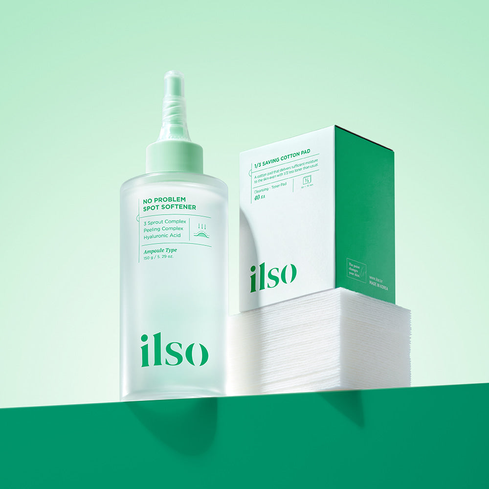 Ilso No Problem Spot Softener (+ Ilso 1/3 Saving Cotton Pad)
