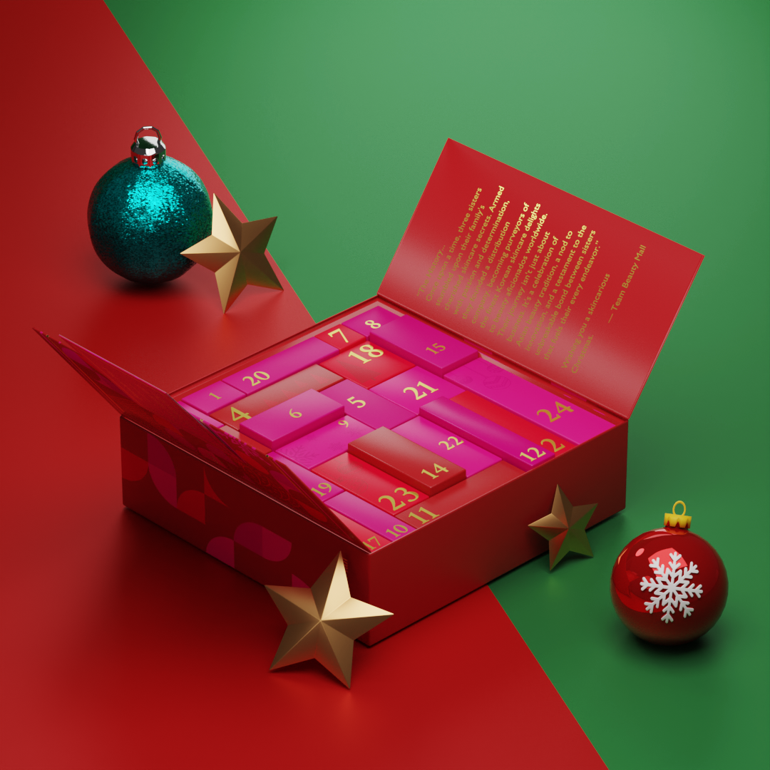Beauty Mall 24 Days of K-Beauty Advent Calendar 2024